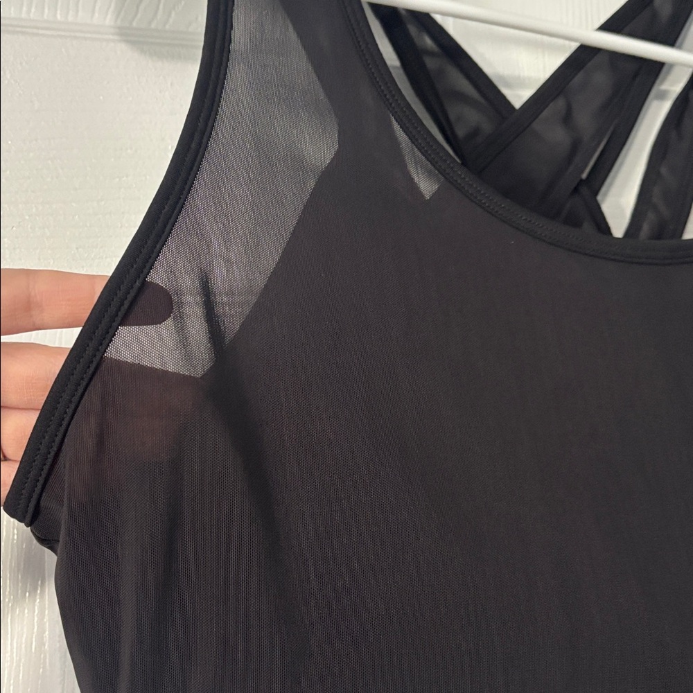 Fabletics Black Strappy Sports Bra - Picture 2 of 5